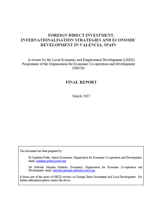 report front cover